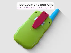 Fix Your Walkie Talkie! - Replacement Belt Clip.
