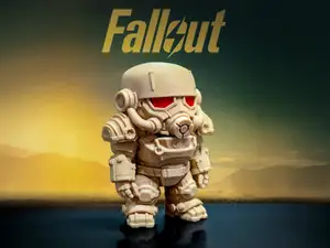 Mini Flexi Fallout NCR Power Armor