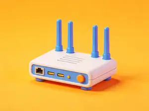 路由器-微缩模型家电系列-儿童过家家涂色玩具