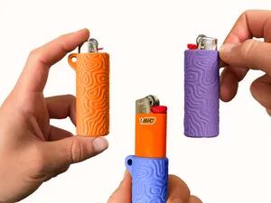 Bic Lighter Keychain Sleeve