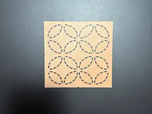 Sashiko templates Shippo-Tsungai Pattern