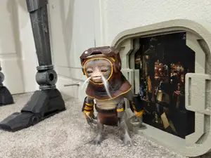 Star Wars Anzellan Worshop Door The Mandalorian