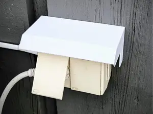 Parametric Rain / Weather Cover For Outlets