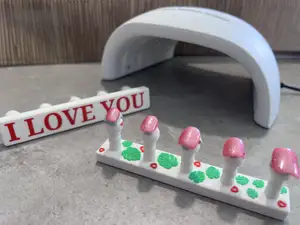 Fake Nail Holder for UV lamp