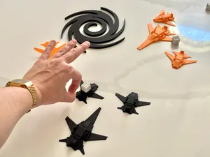 Conflict'd – Print-&-Play Flick Space Battle Game
