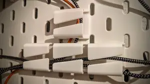 Skadis cable channel vertical & horizontal