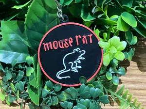 Mouse Rat Band Keychain (from Parks & Rec TV)