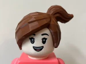 Big Brick * Female Side Ponytail Hair