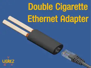 Double Cigarette Ethernet Adapter
