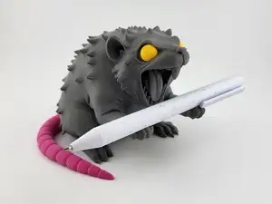 Rat Stylus & Pen Holder Stand