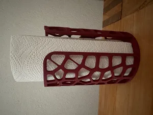 Voronoi paper towel holder