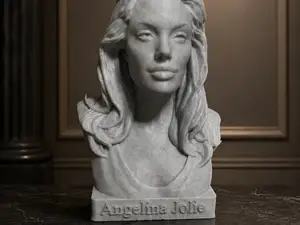 Angelina Jolie bust