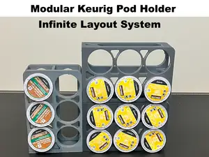 Modular Keurig Pod Holder - Infinite Layout