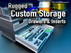 Rugged Storage Inserts and Drawers - Custom