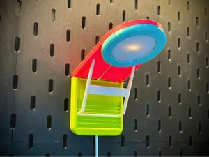 IKEA Skadis Adjustable Lamp (with LED Lamp kit)