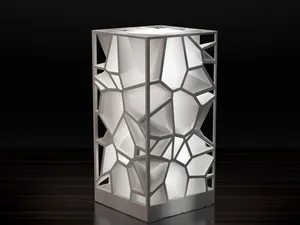 Voronoi Lamp for bambu Led Lamp 001 and E27 mount