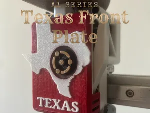 A1 series Texas front plate!