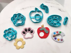 Glasses pin holder |Flower|Caterpillar|Paint brush