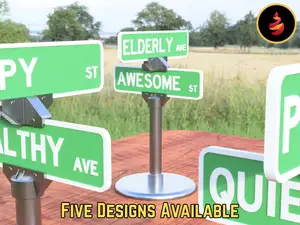 Decorative Street Signs