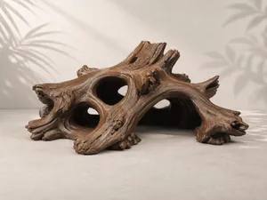 Driftwood Cave Hide - Terrarium & Aquarium Decor
