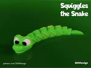 Squiggles the Articulated Snake
