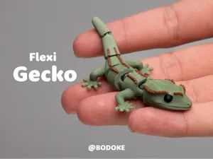 Flexi Crested Gecko - Articulated