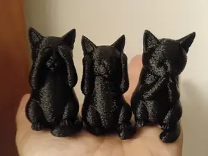 The three wise cats