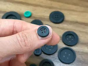 Customizable Shirt Button
