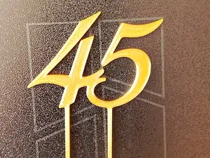 cake topper 45