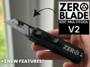 ZeroBlade V2 - The Ultimate EDC MultiTool