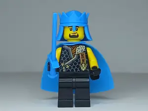 King Minifigure Brick