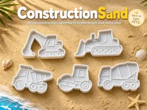 ConstructionSand - 5 Construction Sand Molds