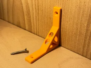 Strong corner bracket (Flat screw version)