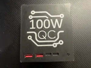 100W QC Powerbank 4s2p 18650 case