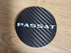 Passat Wheel Center Cap (61 mm) – OEM Style Text