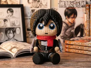 Mikasa Ackerman - Knitted - Thunder Spear