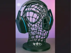 Spiderman Venom Head Base and Logo for Headphones