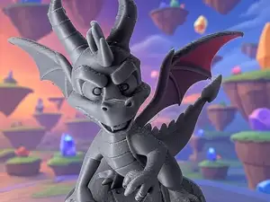 Figurine Spyro le dragon version PS1