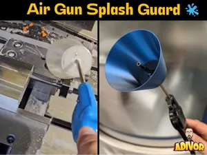 Air Gun Splash Guard