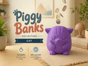 Cat Piggy Banks Collection