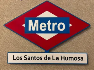 Señal METRO con nombre de tu localidad o ciudad