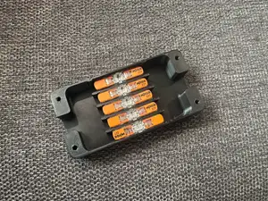 Durchgangs-Klemmbox für WAGO 221 – für 5×2,5 mm² 