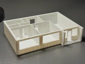 Minimalist Apartment Layout Model | 3D Floor Plan