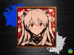Asuka Langley — Evangelion HueForge