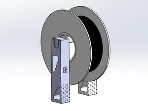 Modular Support for PLA Spools for 3D Printer