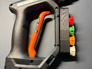 1/4英寸快接高压水枪喷嘴收纳器2.0