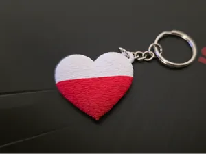 Polska brelok serce