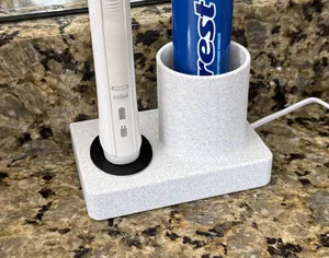 Oral-B / Braun Toothbrush + Toothpaste Stand
