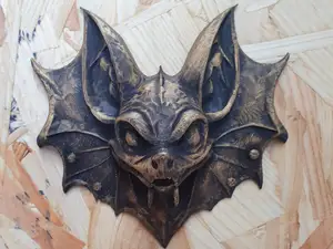 Love Heart Vampire Bat Halloween Goth Decoration