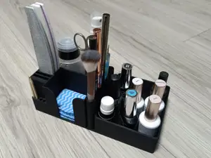Nail polishing or repair organizing box